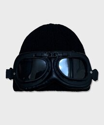 RESPECT（リスペクト）の「goggles short beanie（ニットキャップ/ビーニー）」