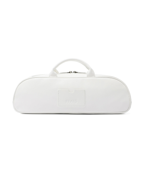 NICE GHOST CLUB（ナイスゴーストクラブ）の「FFATS BAGUETTE BAG_WHITE(NG2EMUAB49A)（トートバッグ・レディース・ホワイト・FREE）」の2枚目の写真
