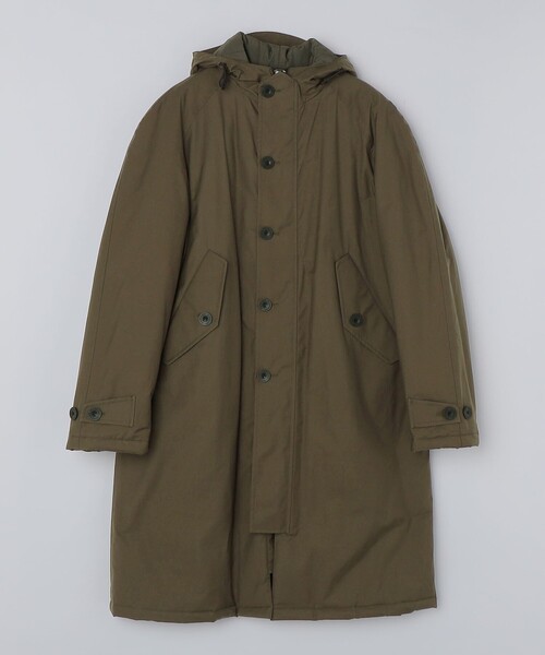 SHIPS(シップス)の「CARRARO: コットン/ポリエステル モッズコート(ブルゾン・メンズ・オリーブ/ブラック・MEDIUM/LARGE/X-LARGE)」の1枚目の写真