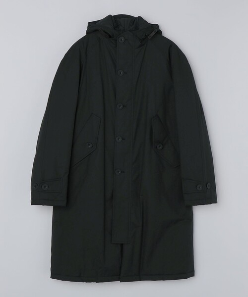 SHIPS(シップス)の「CARRARO: コットン/ポリエステル モッズコート(ブルゾン・メンズ・オリーブ/ブラック・MEDIUM/LARGE/X-LARGE)」の2枚目の写真