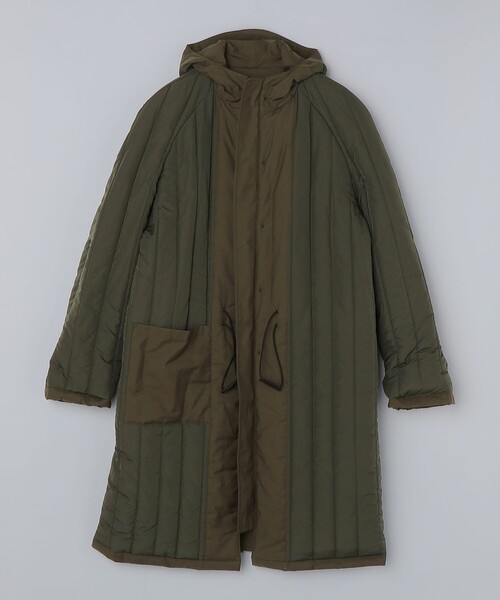 SHIPS(シップス)の「CARRARO: コットン/ポリエステル モッズコート(ブルゾン・メンズ・オリーブ/ブラック・MEDIUM/LARGE/X-LARGE)」の4枚目の写真