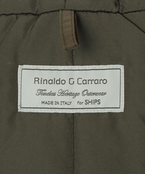 SHIPS(シップス)の「CARRARO: コットン/ポリエステル モッズコート(ブルゾン・メンズ・オリーブ/ブラック・MEDIUM/LARGE/X-LARGE)」の12枚目の写真