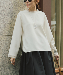 VERMEIL par iena | Minimal Double Cross ブラウス(シャツ/ブラウス)