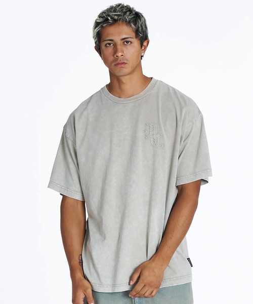 DC(ディーシー)の「DC/ディーシー 半袖 Tシャツ バックプリント バンダナ柄 DST262008(Tシャツ/カットソー・メンズ・スミクロ/ベージュ/ネイビー/ブラック・M/L/XL/S/2XL)」の14枚目の写真