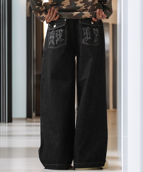 セール】13oz リベット使い リジッドデニム / 13oz Rivet-Detailed