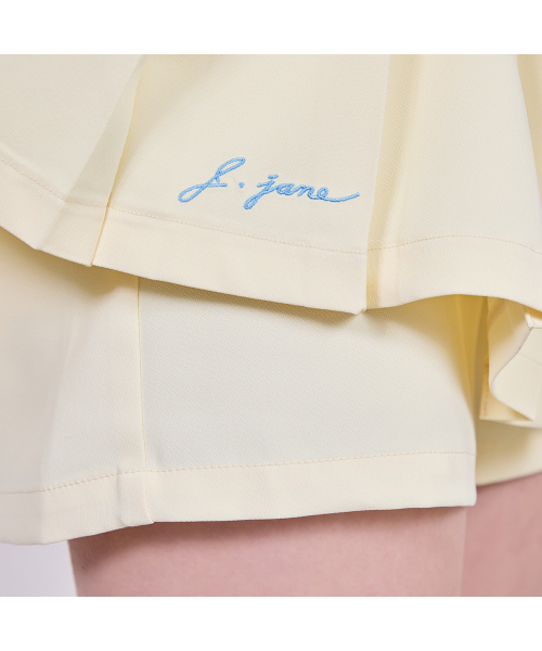 J.JANE(ジェイジェーン)の「プリーツスカートパンツ (イエロー)(スカート・レディース・その他・S/M/XS)」の6枚目の写真