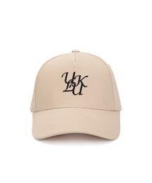 ULUK（ユルク）の「ルシダ刺繍コットンボールキャップ_Beige（キャップ）」