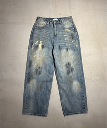 BLANK HOTEL（ブランクホテル）の「Straight Leg Painter Jean / ペイントデニムパンツ（デニムパンツ）」