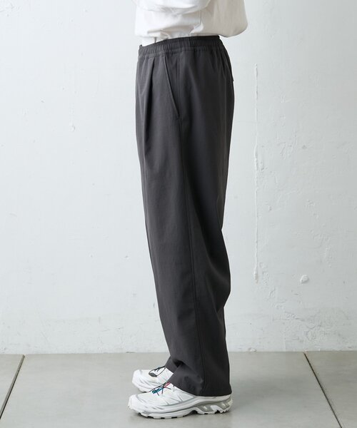 CIAOPANIC TYPY（チャオパニックティピー）の「【molmol】撥水/洗濯可/男女兼用/ドライバーズワイドパンツ/ミノテックリップ（スラックス・メンズ・オリーブ/チャコールグレー・MEDIUM/LARGE）」の17枚目の写真