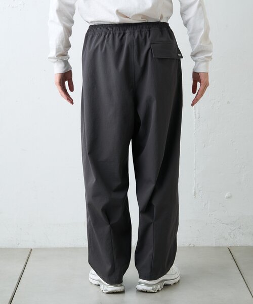 CIAOPANIC TYPY（チャオパニックティピー）の「【molmol】撥水/洗濯可/男女兼用/ドライバーズワイドパンツ/ミノテックリップ（スラックス・メンズ・オリーブ/チャコールグレー・MEDIUM/LARGE）」の18枚目の写真