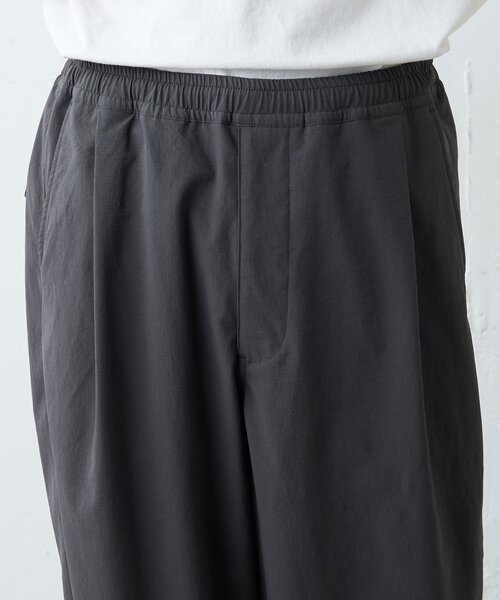 CIAOPANIC TYPY（チャオパニックティピー）の「【molmol】撥水/洗濯可/男女兼用/ドライバーズワイドパンツ/ミノテックリップ（スラックス・メンズ・オリーブ/チャコールグレー・MEDIUM/LARGE）」の21枚目の写真