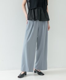 GALLEST | Comfy SET UP|イージーストレートワイドパンツ【セットアップ対応/通勤/カセット服/接触冷感/UVカット】(その他パンツ)