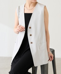 COLLAGE GALLARDAGALANTE | シェルタリングジレ/セットアップ可(ベスト)