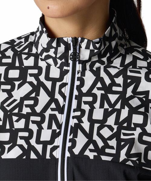 UNDER ARMOUR（アンダーアーマー）の「UAドライブ プリント フルジップ ジャケット（ゴルフ/レディース）（その他アウター・レディース・ブラック・L/S/XL/M）」の5枚目の写真