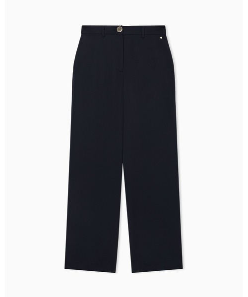 ARMANI EXCHANGE(アルマーニエクスチェンジ)の「【A|X アルマーニ エクスチェンジ】ポリクレープサテン ストレートパンツ(EC限定カラー含)(スラックス・レディース・サンドベージュ/ブラック・6/4/2/0)」の11枚目の写真