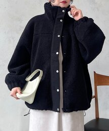 ボアブルゾン