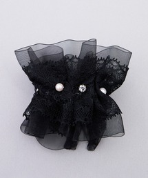 Zoule（ゾーラ）の「Zoule ゾーラ：lacy cuff　レース　ヘアーカフス（ヘアピン）」