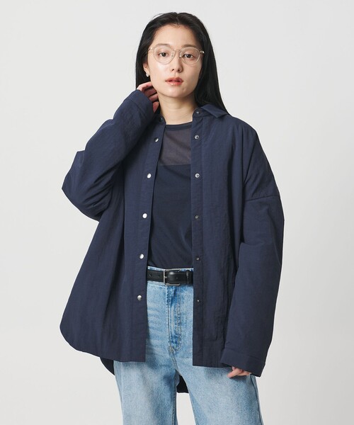 MARW UNITED ARROWS(マルゥ ユナイテッドアローズ)の「<MARW UNITED ARROWS>パディング シャツ 撥水(その他アウター・レディース・グレー系/オフホワイト/ネイビー・FREE)」の22枚目の写真