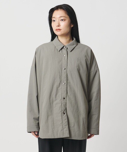 MARW UNITED ARROWS(マルゥ ユナイテッドアローズ)の「<MARW UNITED ARROWS>パディング シャツ 撥水(その他アウター・レディース・グレー系/オフホワイト/ネイビー・FREE)」の18枚目の写真