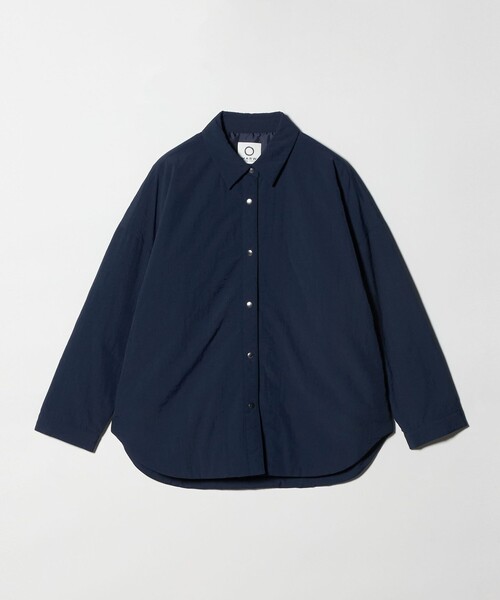 MARW UNITED ARROWS（マルゥ ユナイテッドアローズ）の「＜MARW UNITED ARROWS＞パディング シャツ 撥水（その他アウター・レディース・グレー系/オフホワイト/ネイビー・FREE）」の4枚目の写真