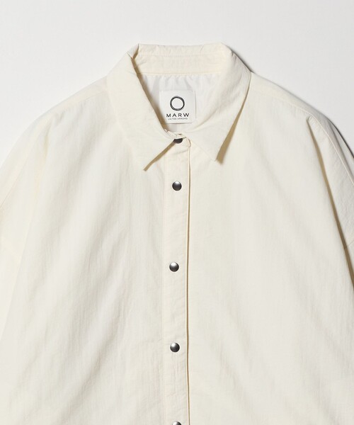 MARW UNITED ARROWS（マルゥ ユナイテッドアローズ）の「＜MARW UNITED ARROWS＞パディング シャツ 撥水（その他アウター・レディース・グレー系/オフホワイト/ネイビー・FREE）」の15枚目の写真