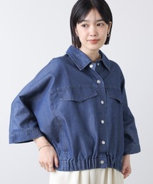 Bou Jeloud（ブージュルード）の「ライトデニムドルマンブルゾン（ブルゾン）」