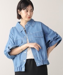 Bou Jeloud（ブージュルード）の「ライトデニムドルマンブルゾン（ブルゾン）」
