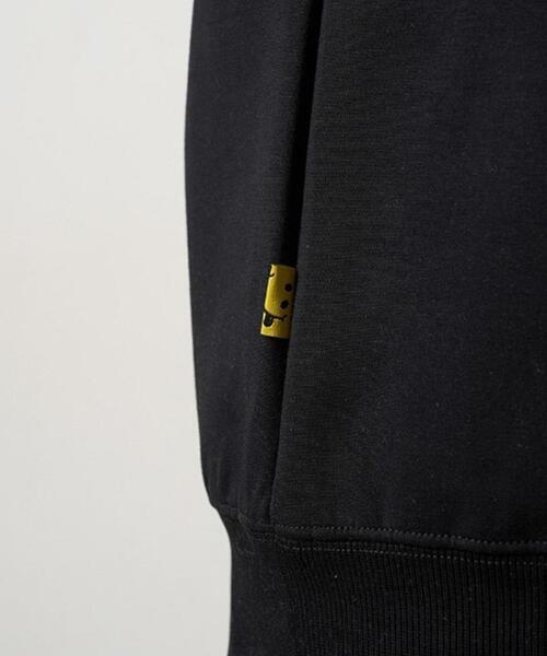 STUD MUFFIN(スタッドマフィン)の「STUD MUFFIN/スタッドマフィン/ストレッチポンチ ラインストーン ターゲットベアラインスエットシャツ/614-02862(スウェット・メンズ・ブラック/グレー・2/3/4)」の10枚目の写真