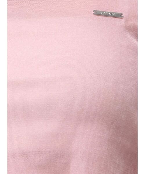 EMODA（エモダ）の「シアーベロアプレートクロップトップ（Tシャツ/カットソー・レディース・ピンク/グレー/アイボリー/ブラック・FREE）」の6枚目の写真