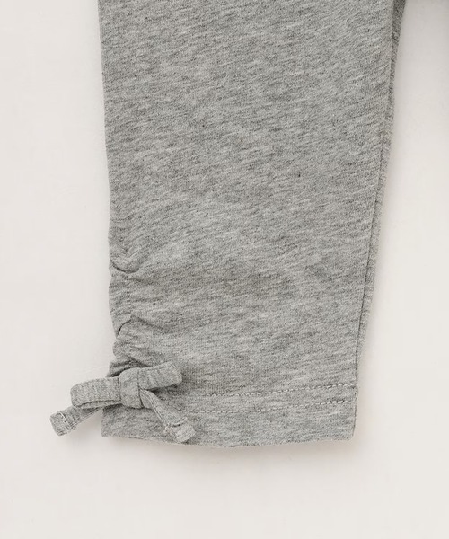 KP（ケーピー）の「ベア天竺 スパッツ 6分丈（レギンス/スパッツ・キッズ・ブラック/グレー系その他/ピンク・80ｃｍ/90cm/100cm/110cm/120cm/130cm/140cm/150cm/160cm）」の6枚目の写真