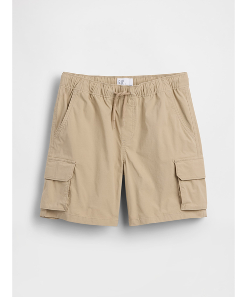GAP(ギャップ)の「リラックスフィット プルオン ハイブリッド カーゴショートパンツ (キッズ)(その他パンツ・キッズ・ベージュ/ブラック/グレー・160cm/150cm/140cm/130cm/120cm/110cm)」の16枚目の写真