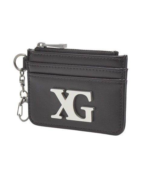 X-girl(エックスガール)の「XG EMBLEM CLASP CARD CASE(カードケース・レディース・ブラック/ピンク/ライトインディゴブルー・ONE SIZE)」の5枚目の写真