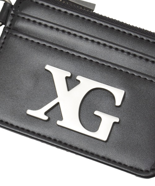 X-girl(エックスガール)の「XG EMBLEM CLASP CARD CASE(カードケース・レディース・ブラック/ピンク/ライトインディゴブルー・ONE SIZE)」の6枚目の写真