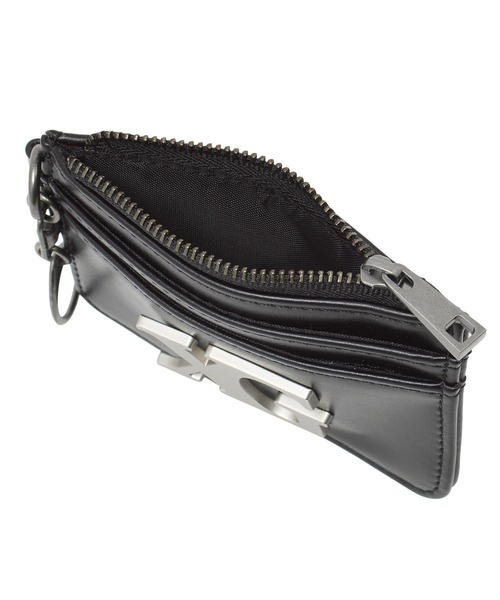 X-girl(エックスガール)の「XG EMBLEM CLASP CARD CASE(カードケース・レディース・ブラック/ピンク/ライトインディゴブルー・ONE SIZE)」の7枚目の写真