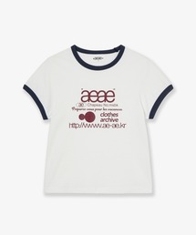 aeae｜エーイーエーイーのTシャツ/カットソー（ホワイト/白色系・U
