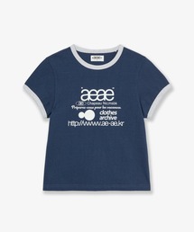 aeae｜エーイーエーイーのTシャツ/カットソー（ブルー・ネイビー/青色