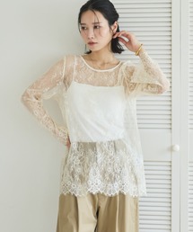 Doux archives | スカラップレーストップス(シャツ/ブラウス)