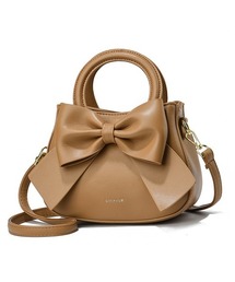 Miniministore（ミニミニストア）の「リボンハンドバッグ ミニショルダーバッグ（ハンドバッグ）」