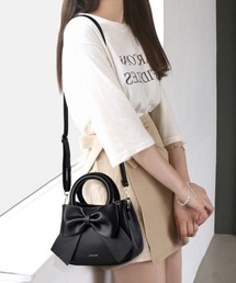 Miniministore（ミニミニストア）の「リボンハンドバッグ ミニショルダーバッグ（ハンドバッグ）」