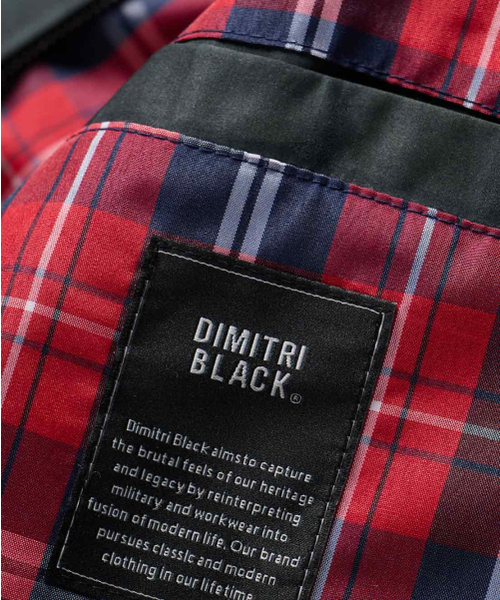 DIMITRI BLACK(ディミトリブラック)の「2WAYエッセンシャルクロップヘリンボンジャケット_4カラー(ブルゾン・レディース・ブラック/ブラックミックス/グリーン/ブラウン・MEDIUM/LARGE/X-LARGE)」の18枚目の写真