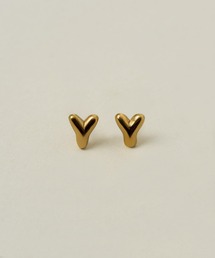 〈LOINE〉金属アレルギー対応 / ステンレス / イニシャル ピアス