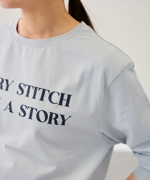 FRAMeWORK（フレームワーク）の「カラーロゴロンT（Tシャツ/カットソー・レディース・ピンク/ホワイト/サックスブルー・FREE）」の10枚目の写真