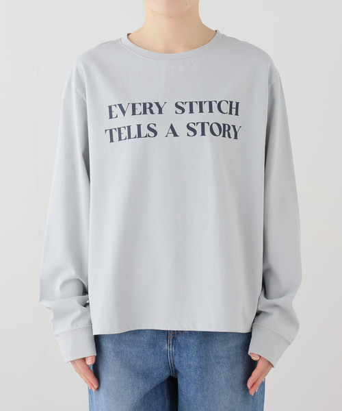 FRAMeWORK（フレームワーク）の「カラーロゴロンT（Tシャツ/カットソー・レディース・ピンク/ホワイト/サックスブルー・FREE）」の12枚目の写真