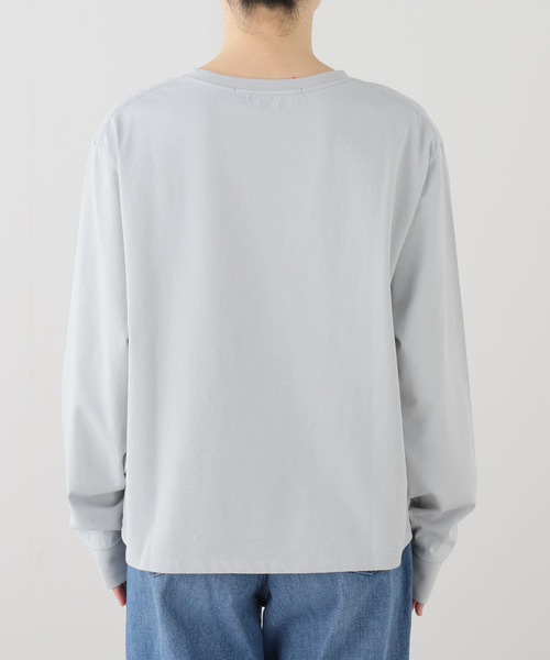 FRAMeWORK（フレームワーク）の「カラーロゴロンT（Tシャツ/カットソー・レディース・ピンク/ホワイト/サックスブルー・FREE）」の14枚目の写真