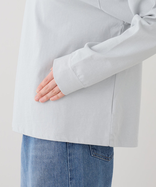 FRAMeWORK（フレームワーク）の「カラーロゴロンT（Tシャツ/カットソー・レディース・ピンク/ホワイト/サックスブルー・FREE）」の16枚目の写真