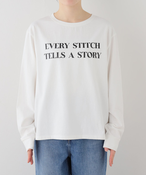 FRAMeWORK（フレームワーク）の「カラーロゴロンT（Tシャツ/カットソー・レディース・ピンク/ホワイト/サックスブルー・FREE）」の18枚目の写真