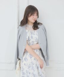 MAJESTIC LEGON | クローバーボタンUVカットカーデ(カーディガン/ボレロ)