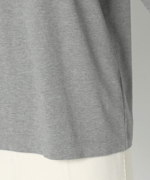 LOEFF(ロエフ)の「<LOEFF>スビンコットン ロングスリーブ カットソー(Tシャツ/カットソー・レディース・グレー系/ホワイト・FREE)」の16枚目の写真