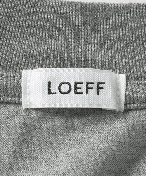 LOEFF(ロエフ)の「<LOEFF>スビンコットン ロングスリーブ カットソー(Tシャツ/カットソー・レディース・グレー系/ホワイト・FREE)」の20枚目の写真