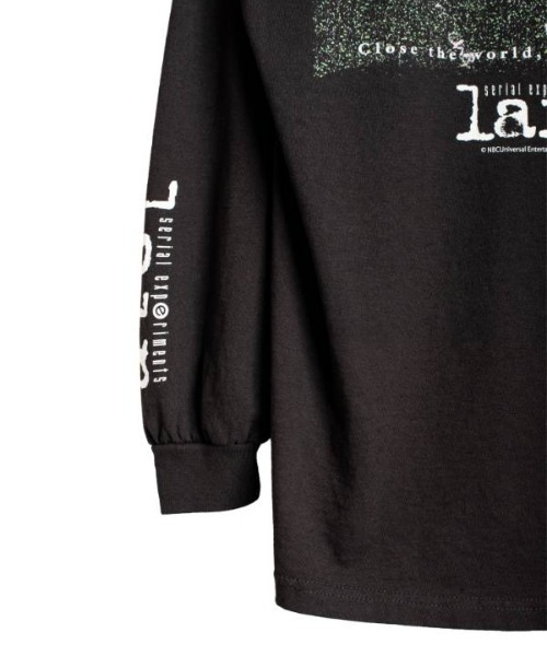SEVESKIG（セヴシグ）の「seveskig/セブシグ/SEV vs Lain PT-07 L/SL TEE（Tシャツ/カットソー・メンズ・ブラック・XL/L/M）」の7枚目の写真